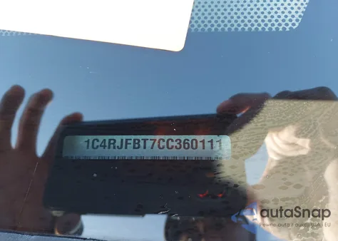 2012 Jeep Grand Cherokee Limited z USA, uszkodzony, nr VIN 1C4RJFBT7CC360111